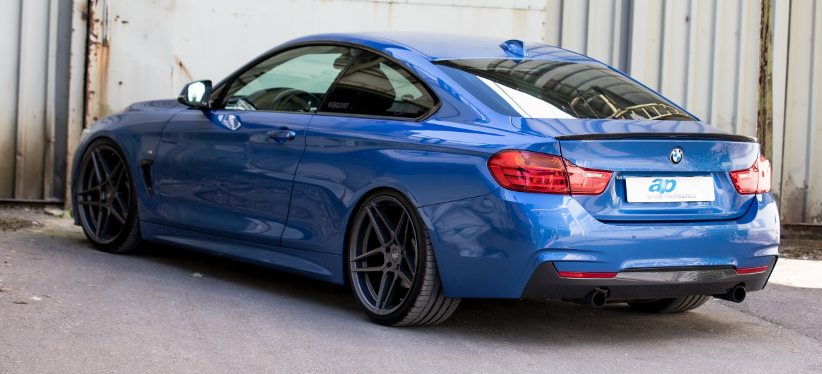Simply more M - ap coilover suspension in the BMW 4-series